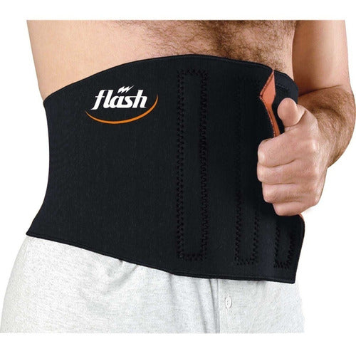 Flash Neoprene Abdominal Belt for Posture Protection and Injury Prevention 2