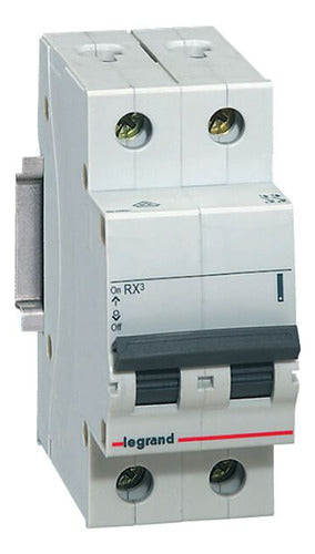 Disjuntor Rx3 63a Bipolar 3000a C 419312 - Pial Legrand 1