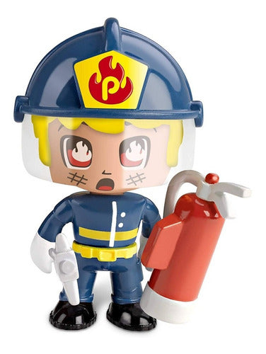 Pinypon Action Firefighter Car Launcher Tictoys 14610 2