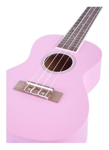 Bamboo Ukelele Concierto BU23 PK Estudio Rosa - Oferta! 2