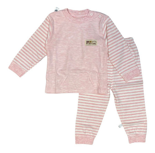 Deldo Cotton Pajama Set for Babies 0