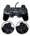 Kit Com Dois Controles Joystick Playstation 2 Analógico Ps2 4