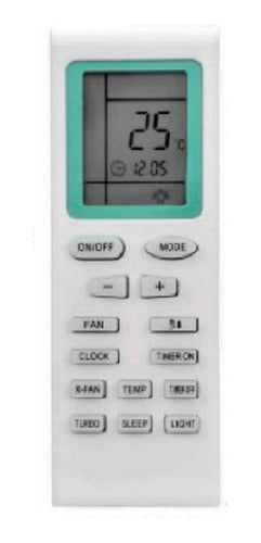 Noblex Air Conditioner Remote Control Coventry Lamdisc 0