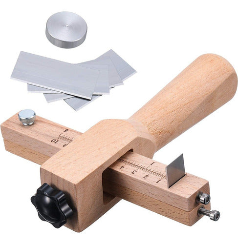 Precision Leather Strip and Strap Cutter with Blades 0