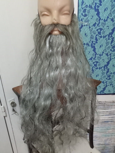 Barba Gris Matizada...no Peluca By La Parti Wigs 6