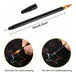 Tatuo 27 Pieces Scratch Tools Set With Scratch Color Pen Stick Scraper Black Brush For Art Paper Painting 2