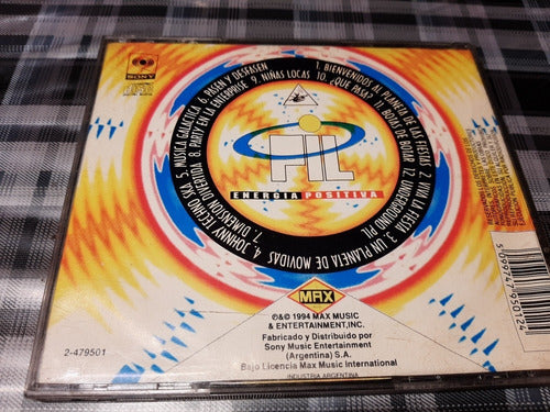 Paco Pil - Energía Positiva - Cd Original Dance 1994 1