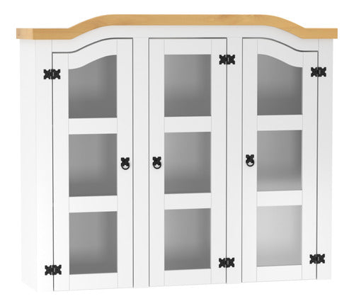 Modular Linea Mexicana Madera 6 Puertas 3 Cajones Blanco 1