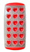 Ice Cube Tray 18 Heart-Shaped Plastic Cubes Pack of 3 2