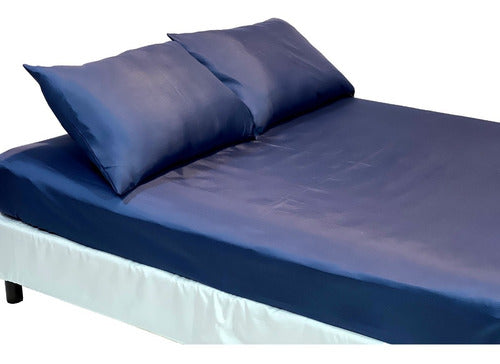 Adjustable Bed Sheet for 2 1/2 Plazas Bed 190x240 cm - Smooth Color 39