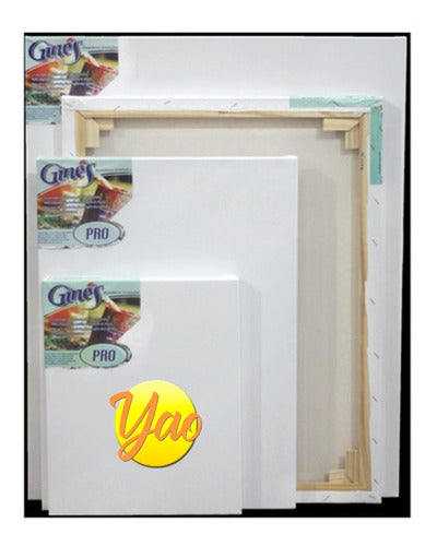 Professional Stretched Canvas for Painting 100x100cm - Gines Pro 2