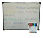 Materia Whiteboard 90x140 Unique with Metal Frame + Free Accessories 0