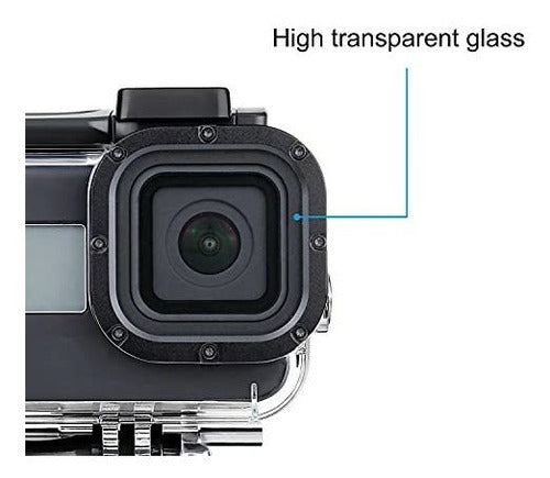 Carcasa Impermeable Para Gopro Hero 8 Black Mas Adaptadores 3