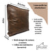 Set of 4 Algarrobo Eco-Leather 60x60 Cushions for Armchair - Color Options 6
