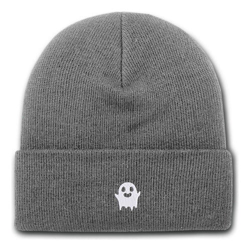 Rocky Gray Embroidered Wool Hat - Ghost Little Ghost 0