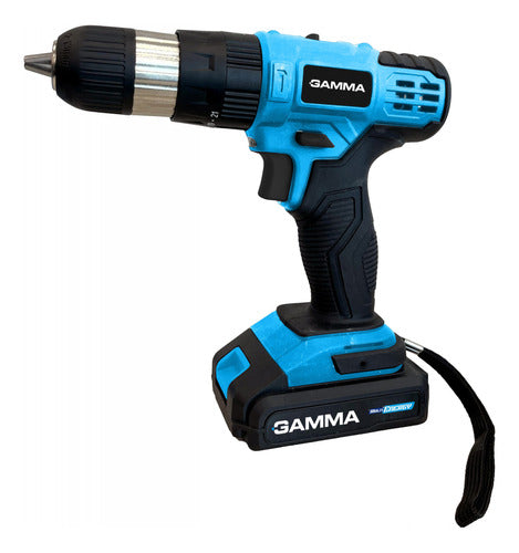 Wireless 30nm Cordless Drill Driver Gamma G12401/1ar 0