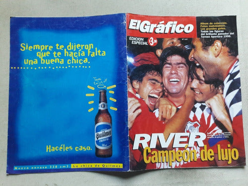 Revista El Grafico Especial Nº 113 Año 1996 River Campeón 0