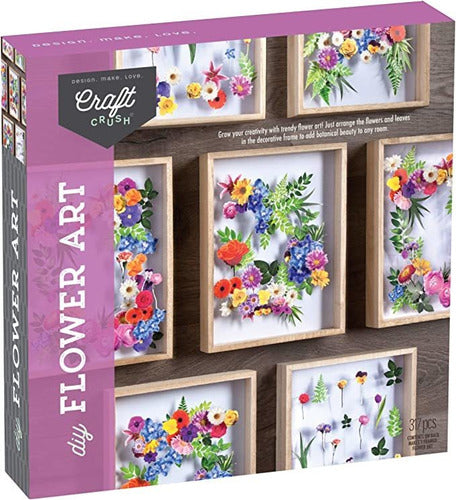 Craft Crush &ndash; Kit De Manualidades De Flores Y Flores . 0