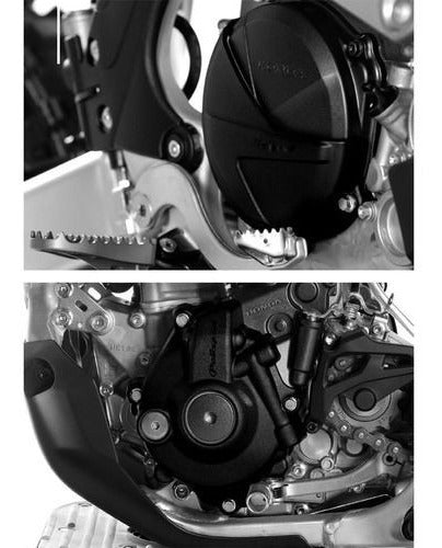 Set Clutch and Ignition Protectors Kawasaki KXF 450 1