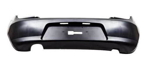 Paragolpe Trasero Negro Liso Chevrolet Agile 2009- 0