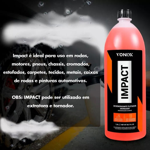 Izer 500ml + Impact 1,5l Vonixx Multilimpador Sujeira Pesada 1