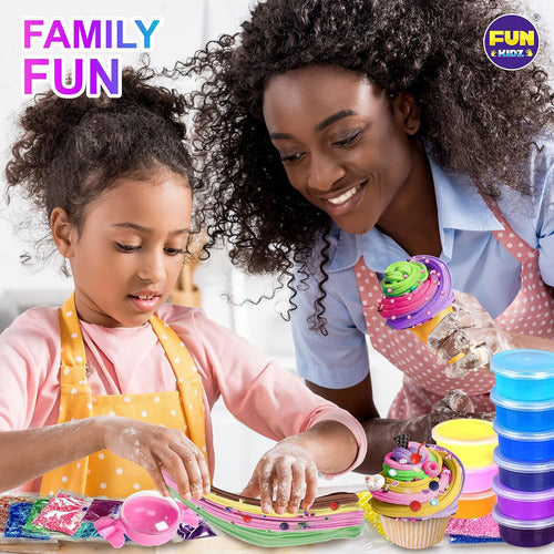 Kit De Slime Gigante Para Niños, Variedad De Texturas 4