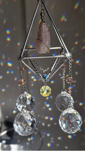 Decoybienestar Atrapasoles Suncatcher Chakras 4