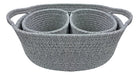 K&K Set of 3 Decorative Storage Baskets 0