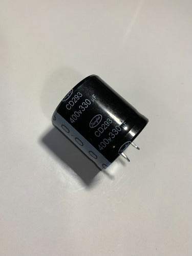 JIANGHAI Capacitor 330uf X 400v 85º - Dia: 35mm Alt: 37mm 1