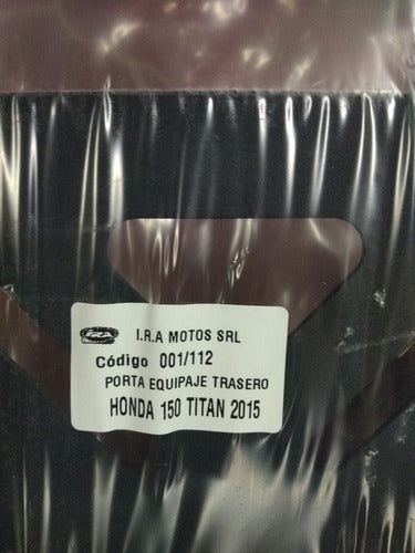 IRA Porta Equipaje Parrilla Honda CG 150 New Titan 2015 1