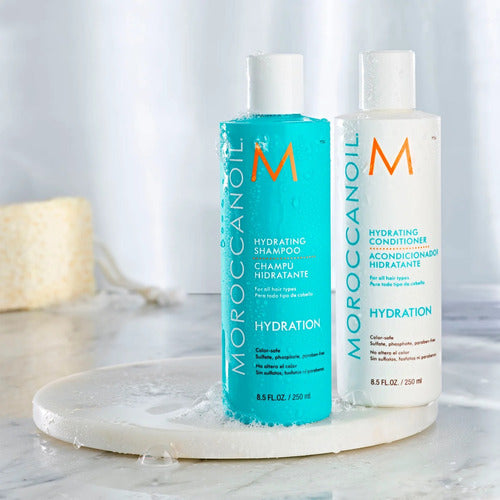 Moroccanoil Hydration Pack Shampoo, Conditioner & Treatment Oil No Sulfates 3