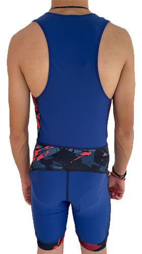 Xtres Triathlon Cycling Running Sleeveless Body Suit Men 5