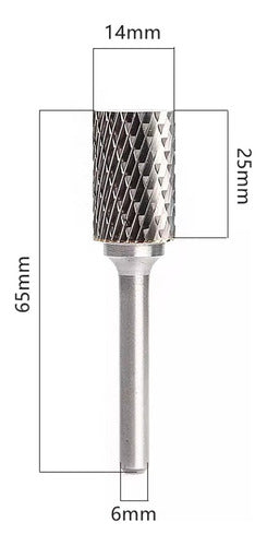 Fexan© Fresa Mecha Para Metal De Carburo Tungsteno 1