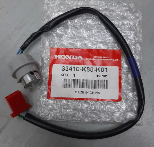 Porta Lampara Giro Derecho Orig Honda New Elite 125 Genamax 0