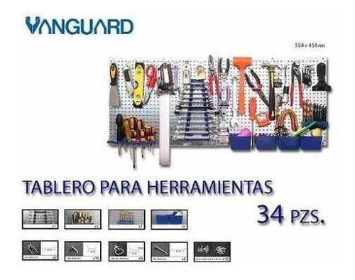 Vanguard Tool Organizer Panel Board X 34 Pcs 2