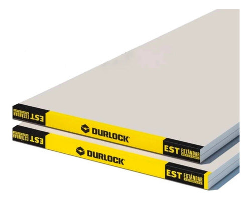 Durlock Placa Yeso 1,20x2,40x7mm Cielorrasos 0