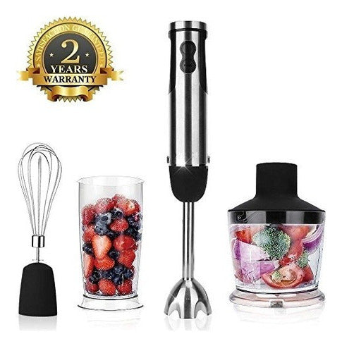 KOIOS 4 In 1 Hand Blender 400-Watts With Food Processor 1