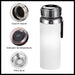 Stainless Steel 1 Liter Thermos Bottle with LED Display Temperature and Filter 25