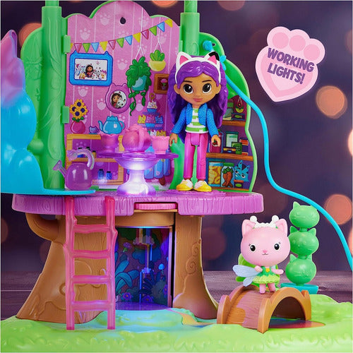 Gabby's Dollhouse Treehouse with Lights and Sounds 4