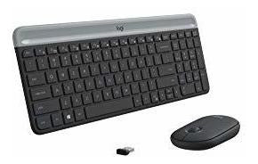 Logitech Mk470 Combo Inalambrico Delgado - Grafito Teclado 4