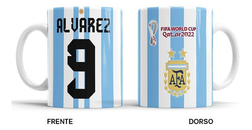 Sucede Bonito Argentina World Cup 2022 Mug Messi Di Maria Dybala Qatar 5