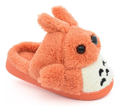 Nicolu Imported Plush Slippers for Kids - Rabbit Design 2