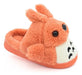 Nicolu Imported Plush Slippers for Kids - Rabbit Design 2