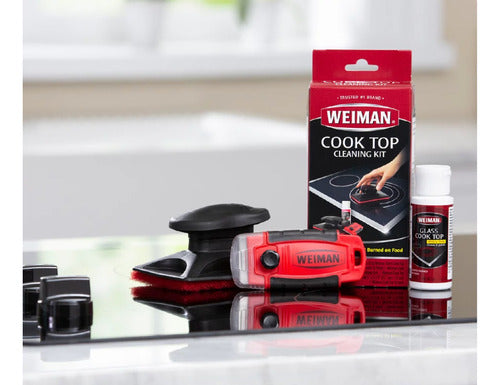 Kit Crema Limpieza Cocinas Vitroceramicas Induccion Weiman 1