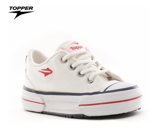 Topper Nova Kids White Sneakers 0