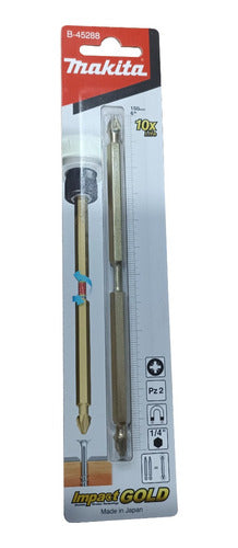 Makita Punta Philips Pz2 150mm Doble Impact Gold B-45288 Mkb 0