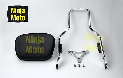 Sissy Bar Respaldo Para El Pasajero Vertical Para Harley Dav 7