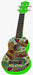 Sunset AU01R Soprano Ukulele Love and Peace Cuo 0