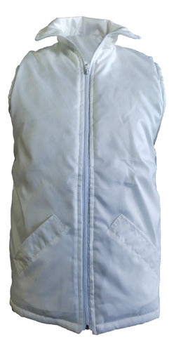 Acero White Thermal Trucker Vest Size M 0