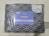 Reversible Lightweight Summer Queen Size Bedspread Black Gray Variety of Colors 38